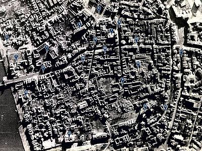 Zerstörung der Altstadt 18.10.1944